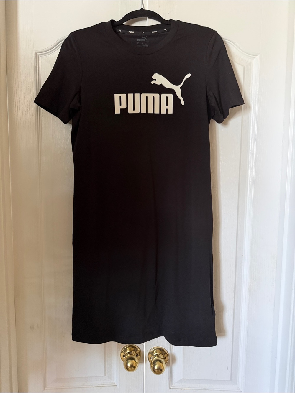 Puma Black Dress with White Logo
